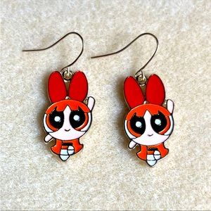 Powerpuff girls 𝐁𝐋𝐎𝐒𝐒𝐎𝐌 earrings
